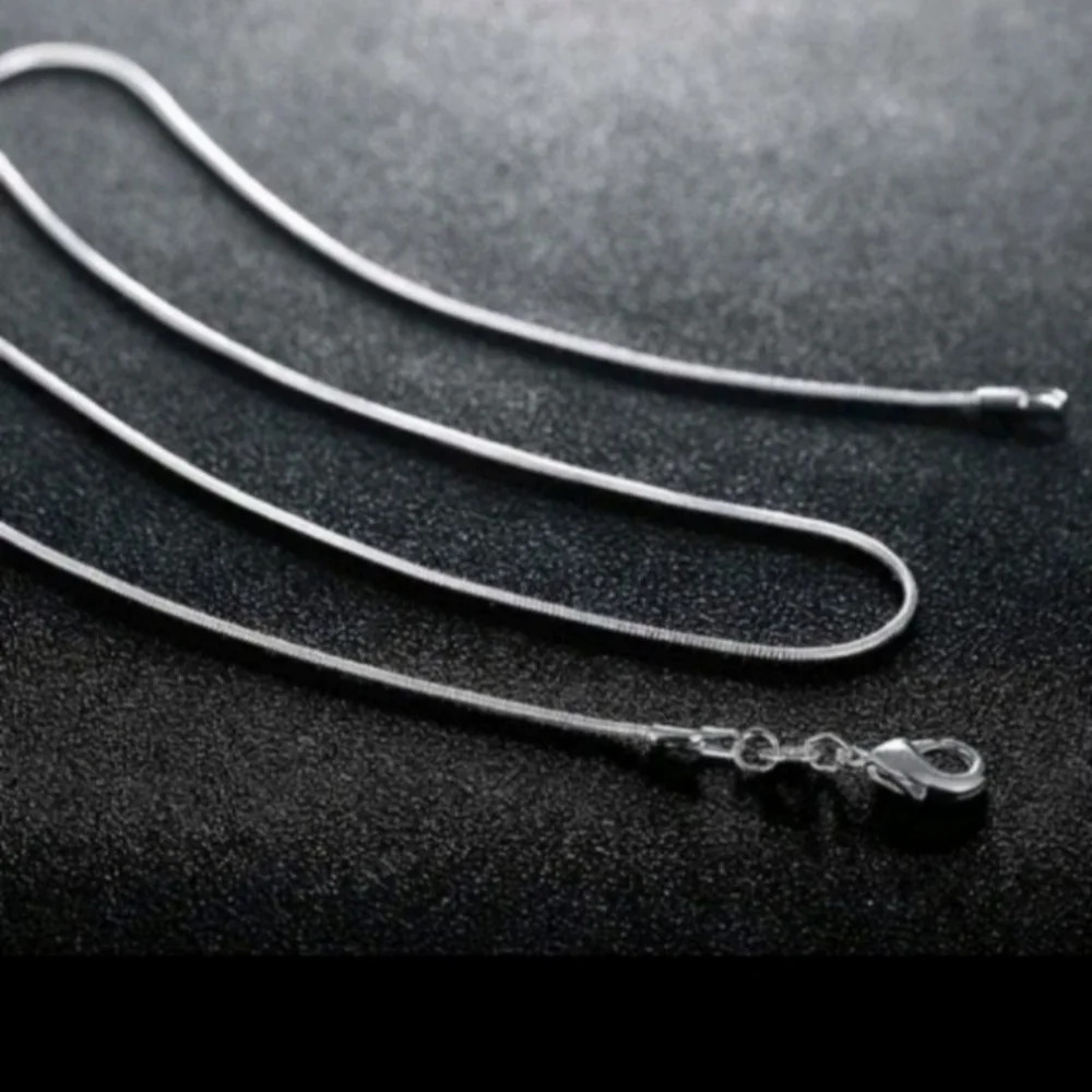 Larimar Gemstone 925 Sterling Silver Handmade Pendant Necklace - Picture 4 of 5